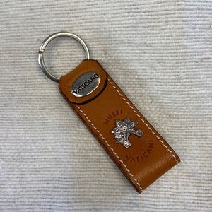 Leather Key Fob from the Vatican